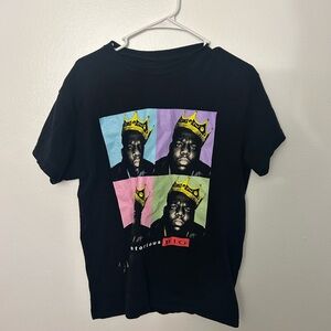 Black Notorious B.I.G. Graphic T-Shirt